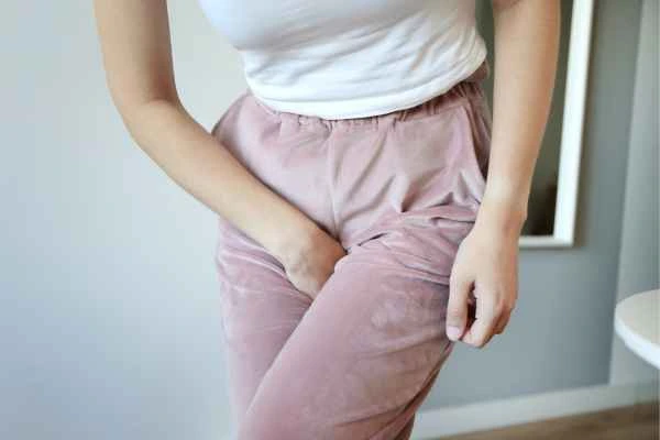 woman struggling with urine incontinence Newark-on-Trent