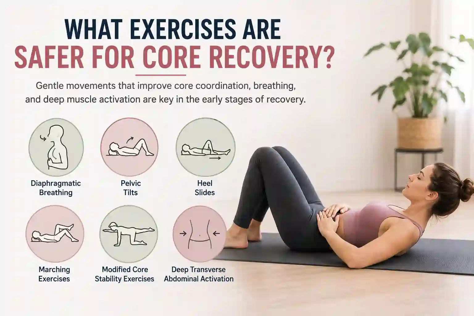 What Exercises Are Safer for Core Recovery Newark-on-Trent