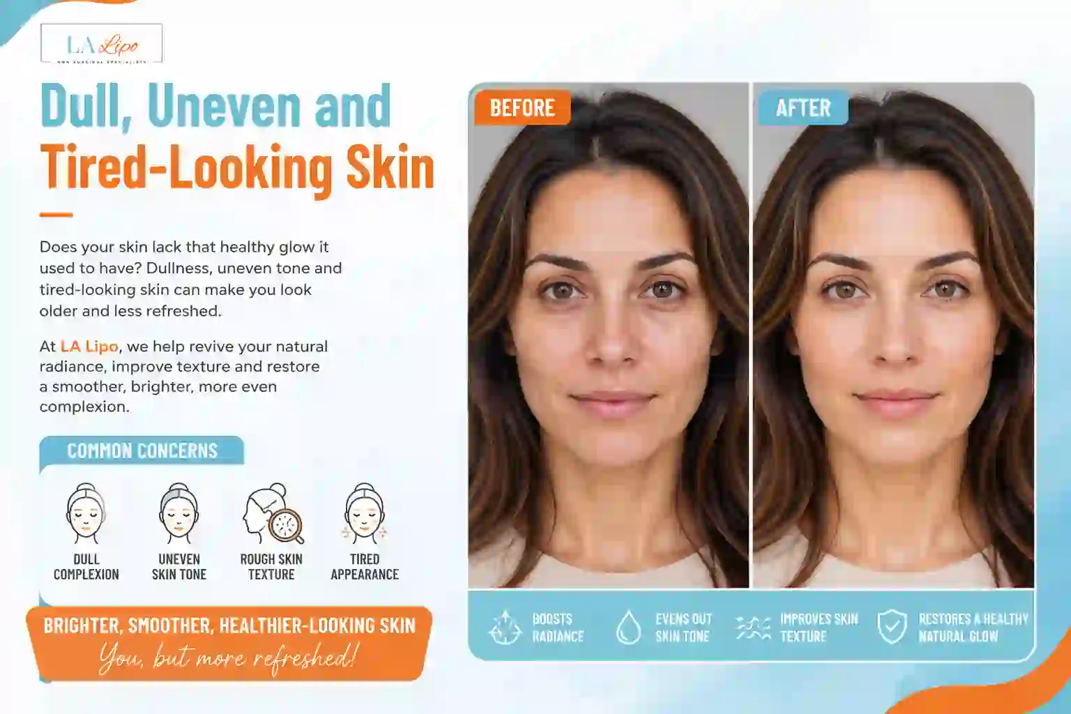 Sign #5: Dull, Uneven and Tired-Looking Skin Newark-on-Trent